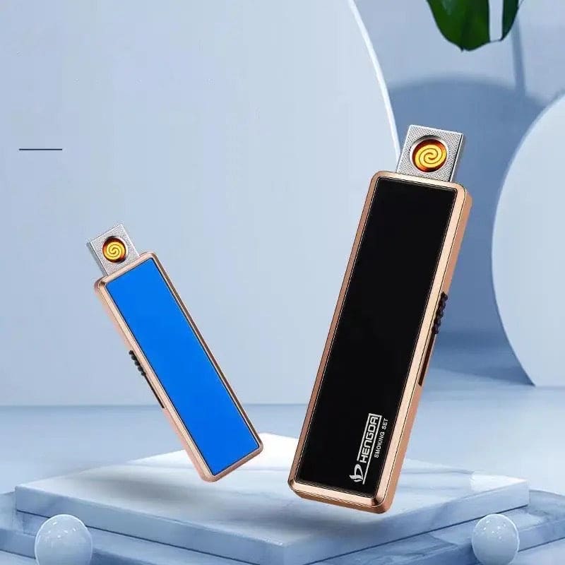 Ultra Thin Rechargeable USB Lighter, Flameless Metal Lighter, Filament Windproof Electronic Cigarette Lighter, USB Chargeable Lighter Ultra Thin Rechargeable USB Lighter, Flameless Metal Lighter, Filament Windproof Electronic Cigarette Lighter, USB Chargeable Lighter